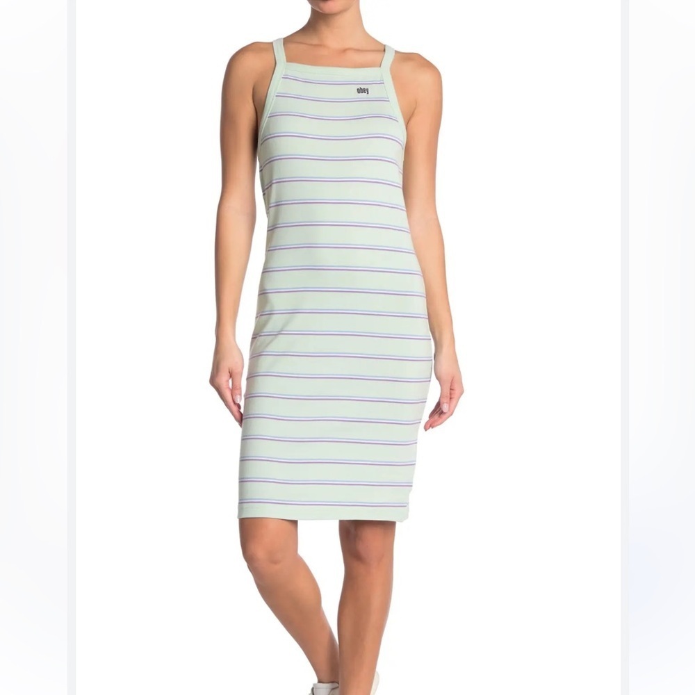 OBEY MINT ERNIE TANK DRESS